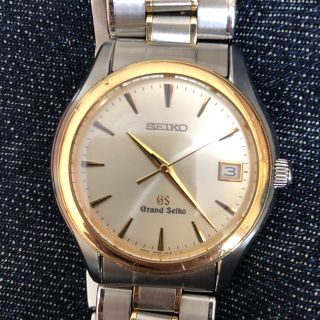 グランドセイコー(Grand Seiko)のグランドセイコーK18コンビ SBGX002 クオーツ(腕時計(アナログ))