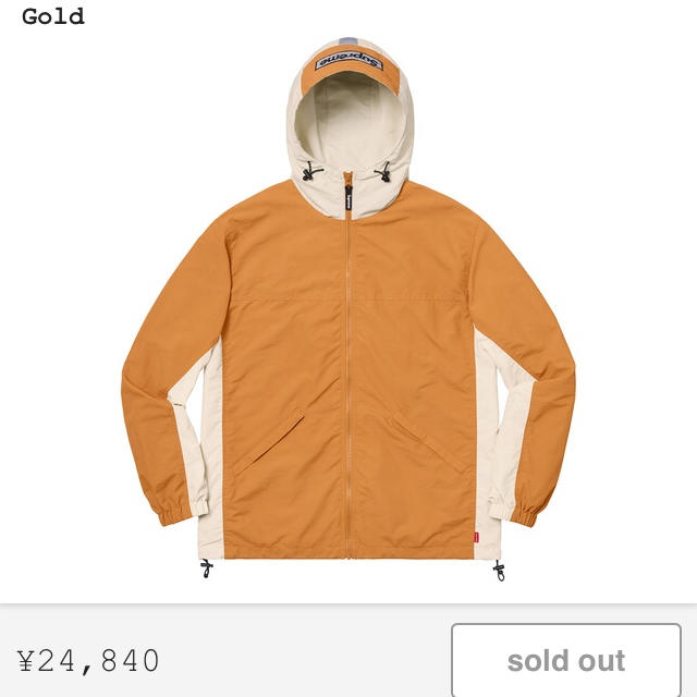最安価 supreme 2-tone zip up jacket xl