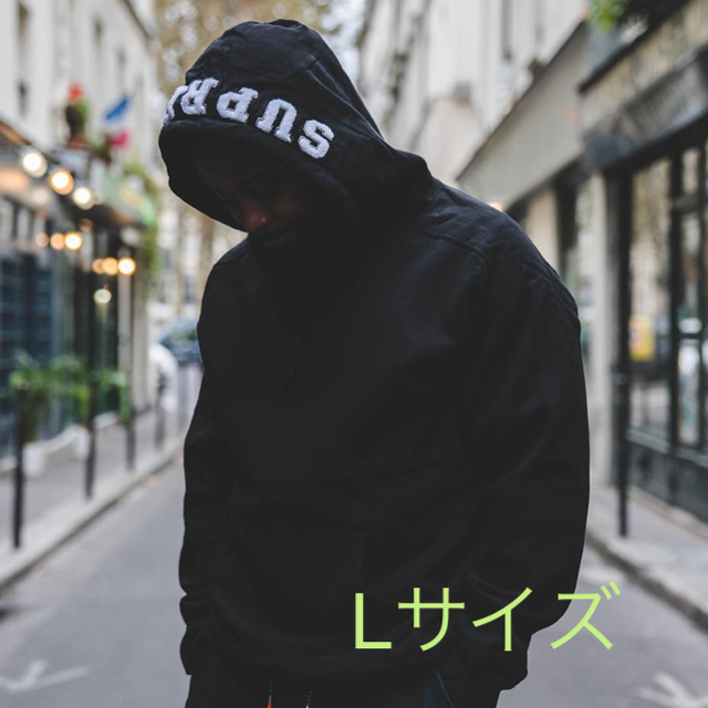 Supreme(シュプリーム)のsupreme Paneled Hooded Sweatshirt Lサイズ メンズのトップス(パーカー)の商品写真