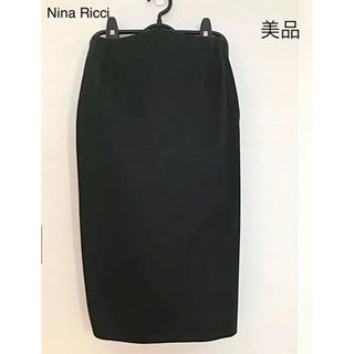 ニナリッチ(NINA RICCI)の美品 ニナ リッチ スカート Black(ロングスカート)