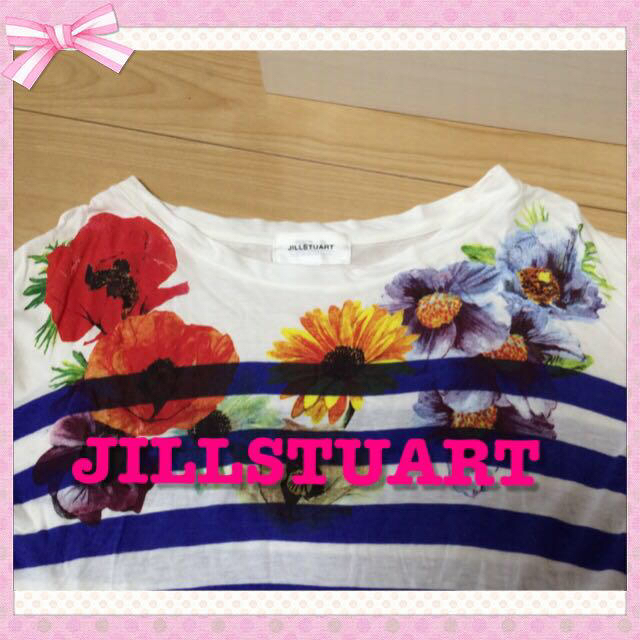 JILLSTUART(ジルスチュアート)のJILLSTUART☆ボーダーTシャツ レディースのトップス(Tシャツ(半袖/袖なし))の商品写真