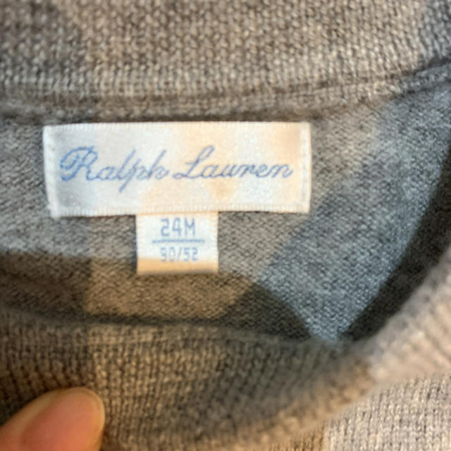 Ralph Lauren(ラルフローレン)の専用です😌 キッズ/ベビー/マタニティのキッズ服男の子用(90cm~)(ニット)の商品写真