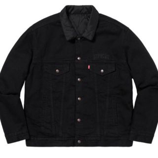 シュプリーム(Supreme)のLevi’s Quilted Reversible Trucker Jacket(Gジャン/デニムジャケット)