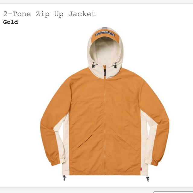 Supreme(シュプリーム)のsupreme 2-Tone Zip Up Jacket Lサイズ メンズのジャケット/アウター(ナイロンジャケット)の商品写真