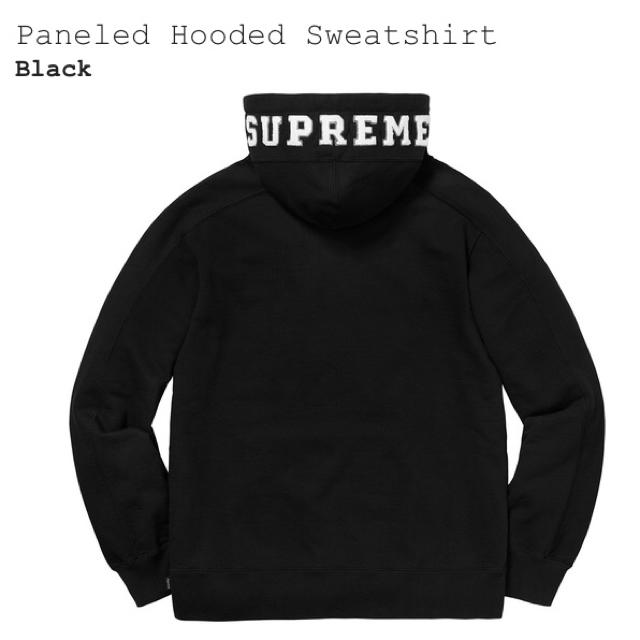 Supreme Paneled Hooded Sweatshirt サイズS 1