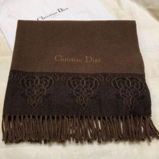 Christian Dior(マフラー/ショール ・ ブラウン/茶色系)の Christian Dior(マフラー/ショール ・ ブラウン/茶色系)の