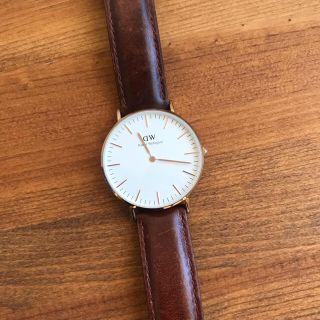 ダニエルウェリントン(Daniel Wellington)のDaniel Wellington レザーウォッチ 36mm(腕時計)