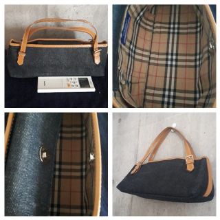 バーバリー(BURBERRY)の【ほぼ美品】バーバリー　ハンドバッグ(ハンドバッグ)