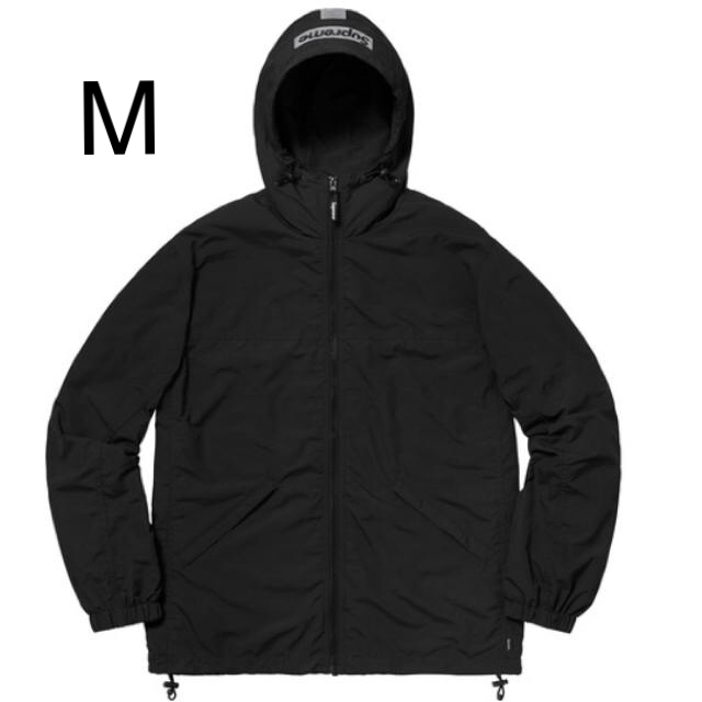 2-Tone Zip Up Jacket black m supreme