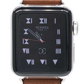 エルメス(Hermes)のアップルウォッチ エルメス シリーズ3 ドゥブルトゥール(腕時計)