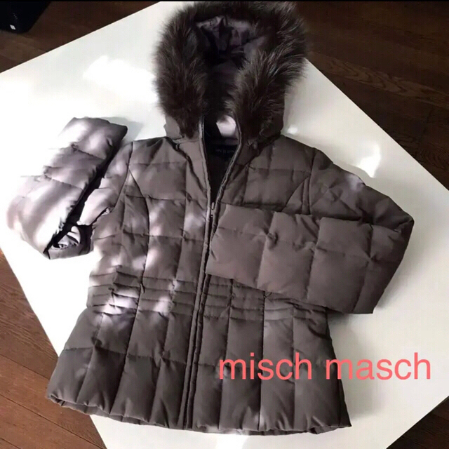 MISCH MASCH(ミッシュマッシュ)のmisch masch リアルファーダウンコート レディースのジャケット/アウター(ダウンコート)の商品写真