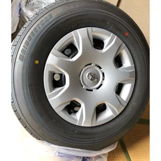 ブリヂストン(BRIDGESTONE)のトヨタハイエース 純正ホイールセット ブリジストンタイヤ4本セット(タイヤ・ホイールセット)