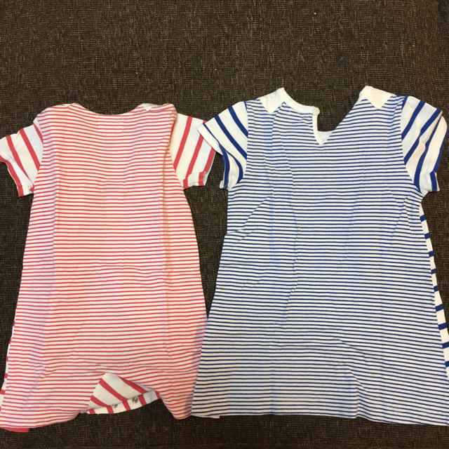 HAKKA(ハッカ)のHAKKA  姉妹おそろい  ロンパース ワンピース キッズ/ベビー/マタニティのキッズ服女の子用(90cm~)(ワンピース)の商品写真