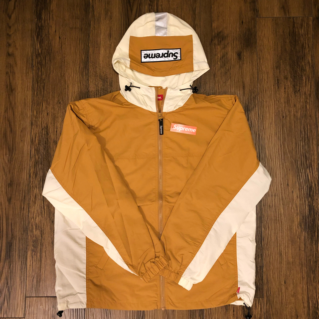 Supreme 2-Tone Zip Up Jacket gold