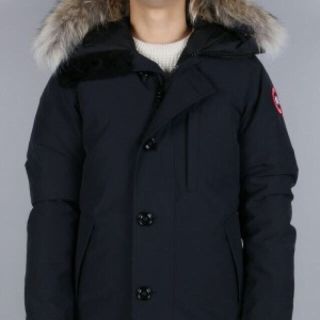 カナダグース(CANADA GOOSE)の17年購入 CANADA GOOSE カナダグース ジャスパー ネイビー L(ダウンジャケット)