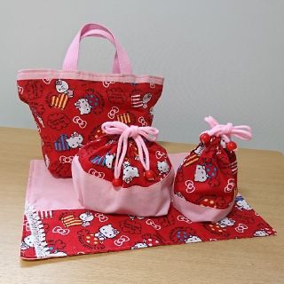 【raraさま専用】ハンドメイド お弁当セット 2点セット！(外出用品)