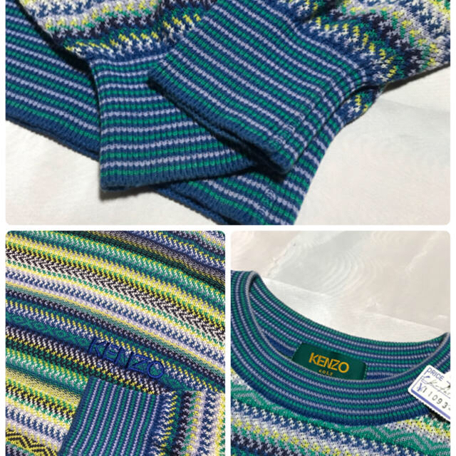 KENZO(ケンゾー)のKENZO ニット セーター  古着リバイバル ヴィンテージ  メンズのトップス(ニット/セーター)の商品写真