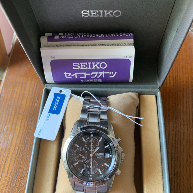 SEIKO時計 逆海外輸入品 未使用品