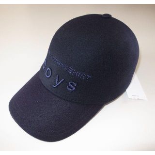 コムデギャルソン(COMME des GARCONS)のコムデギャルソン boy キャップ cap navy(キャップ)