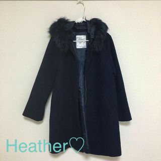 ヘザー(heather)の【最終値下げ】Heather♡コート(ロングコート)