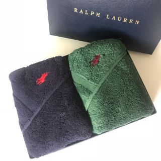 ラルフローレン(Ralph Lauren)の【新品】ラルフローレン RALPH LAUREN フェイスタオル(タオル/バス用品)