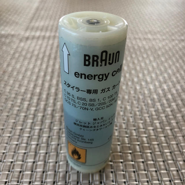 BRAUN(ブラウン)のブラウン スタイラー専用カートリッジ スマホ/家電/カメラの美容/健康(ヘアアイロン)の商品写真