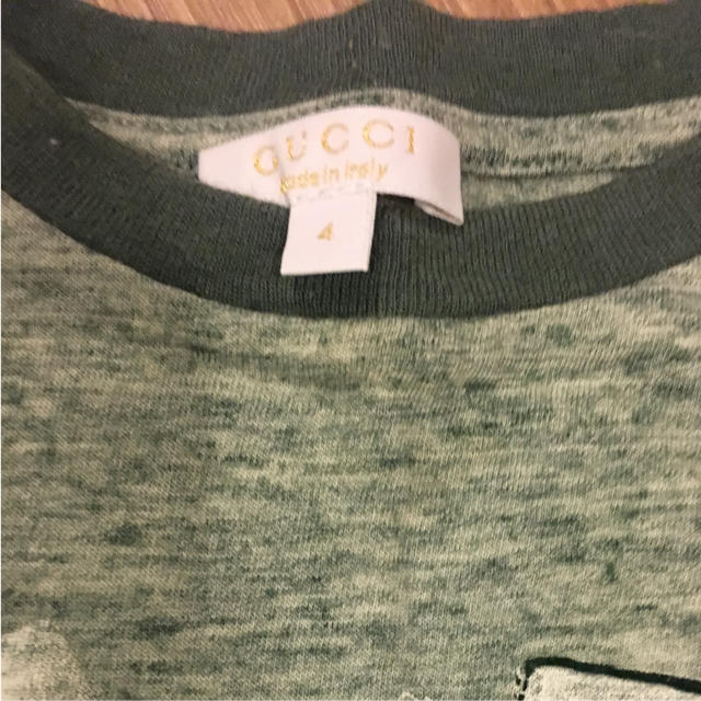 Gucci(グッチ)のGUCCI Tシャツ 100 キッズ/ベビー/マタニティのキッズ服男の子用(90cm~)(Tシャツ/カットソー)の商品写真