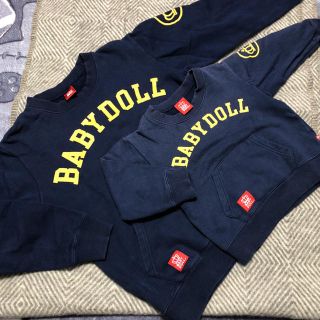 ベビードール(BABYDOLL)のベビードール☆トレーナー☆親子セット(Tシャツ/カットソー)