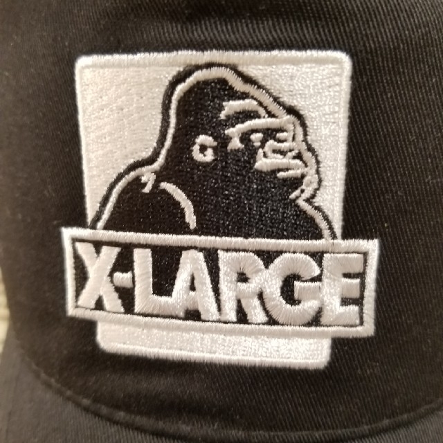 XLARGE(エクストララージ)のXLARGE OG T/C 5PANEL SNAPBACK CAP BLACK  メンズの帽子(キャップ)の商品写真