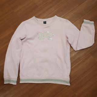 ギャップキッズ(GAP Kids)のGAP キッズ160 ビジュー付トレーナー(Tシャツ/カットソー)