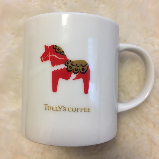 TULLY'S COFFEE(タリーズコーヒー)のタリーズコーヒー ノベルティ マグカップ インテリア/住まい/日用品のキッチン/食器(グラス/カップ)の商品写真