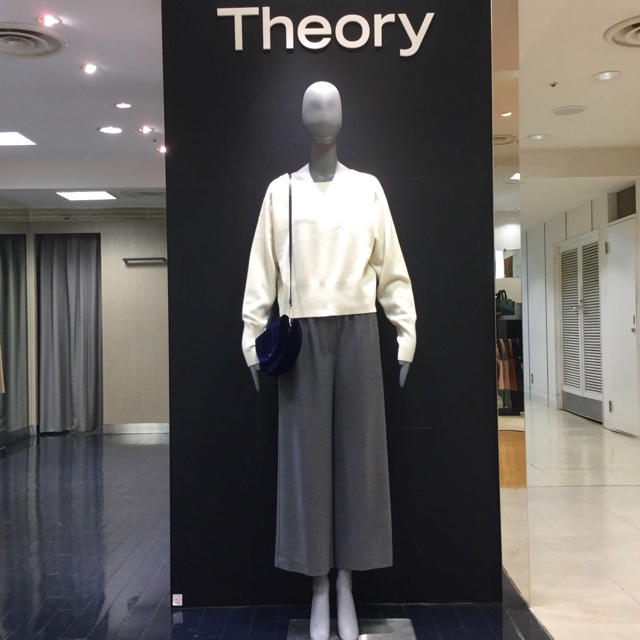 theory - Theory ワイドクロップド チャコールグレー XX0の通販 by