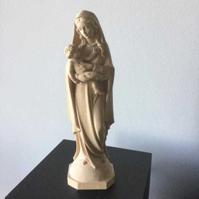 マリア様 木彫り 聖母子像 ウィーン土産の通販 by プルメリア's shop