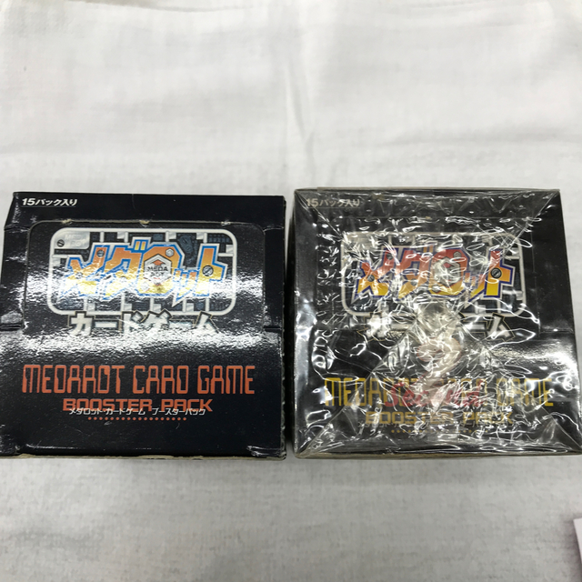 ももめの。様専用　メダロットカードゲーム ブースターパック 1＆2 各1BOX