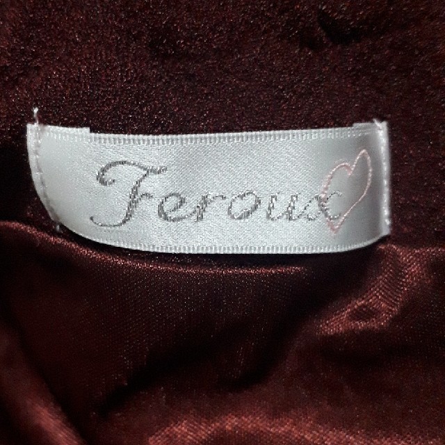 Feroux(フェルゥ)のビスチェ　ワインレッド　Feroux(オンワード) レディースのトップス(キャミソール)の商品写真