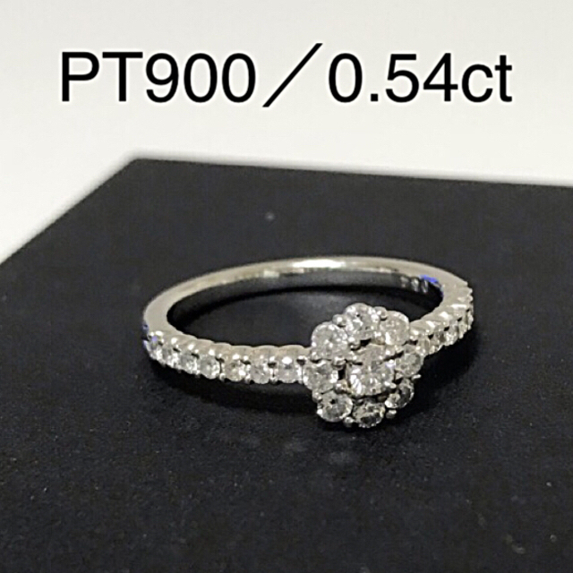 ダイヤリング  プラチナ 0.54ct レディースのアクセサリー(リング(指輪))の商品写真