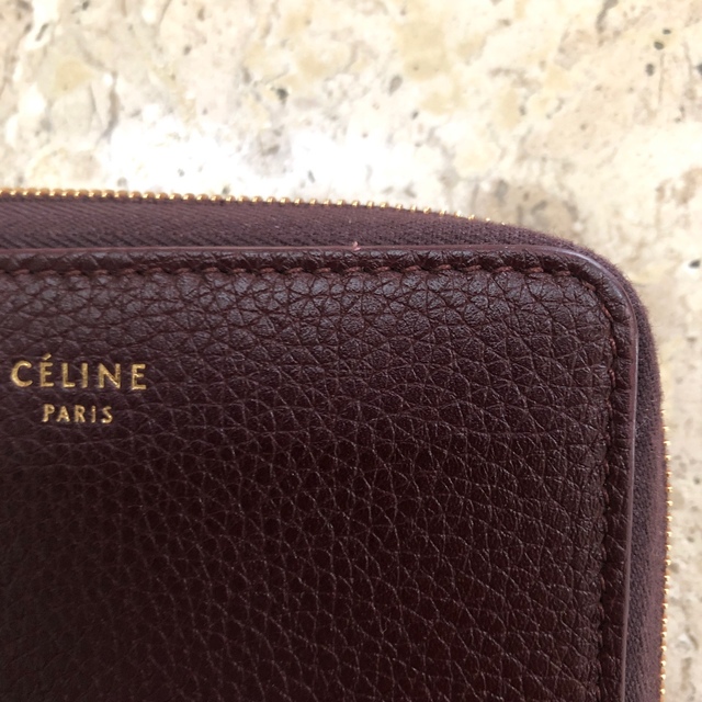 CELINE - セリーヌ 新作財布 カーフ ボルドーの通販 by ☆uk75's CELINE - セリーヌ 新作財布 カーフ ボルドーの通販 by ☆uk75's