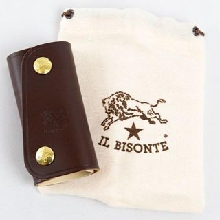 イルビゾンテ(IL BISONTE)の★りん様専用ギフトLP★新品 イルビゾンテ 4連キーケース マロン(キーケース)