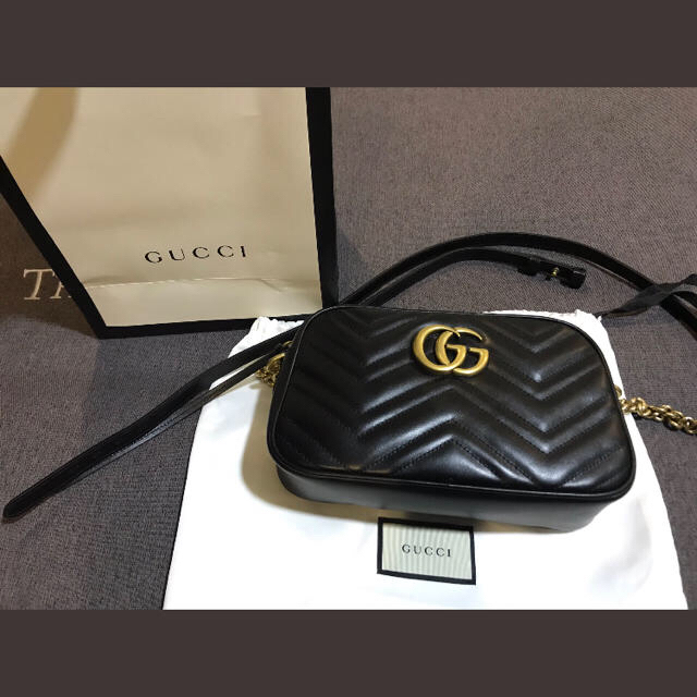 Gucci - SALE価格 ★GUCCI GGマーモントキルティングミニバッグ