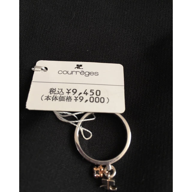 Courreges(クレージュ)のcourreges svロゴ18k四葉モチーフリングタグ付き未使用品サイズ11 レディースのアクセサリー(リング(指輪))の商品写真