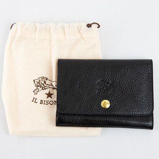 イルビゾンテ(IL BISONTE)の★ALTO様専用★新品 イルビゾンテ 2つ折り財布 ブラック(折り財布)