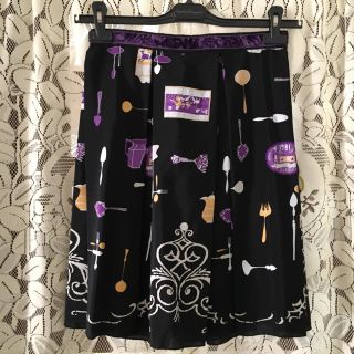 アナスイ(ANNA SUI)のANNA SUI（インポート）シルクスカート(ミニスカート)