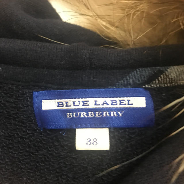 BURBERRY BLUE LABEL(バーバリーブルーレーベル)のブルーレーベル ワンピース パーカー レディースのトップス(パーカー)の商品写真