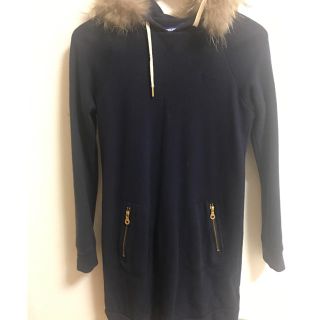 バーバリーブルーレーベル(BURBERRY BLUE LABEL)のブルーレーベル ワンピース パーカー(パーカー)