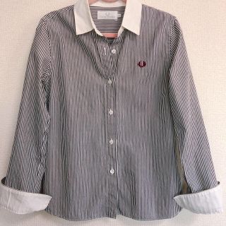 フレッドペリー(FRED PERRY)の【最終価格】フレッドペリー♡ストライプシャツ(シャツ/ブラウス(半袖/袖なし))