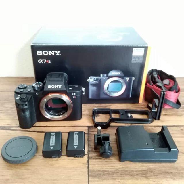 美品】SONY α7R2 ボディ L型プレート付き フルサイズ α7RⅡ-