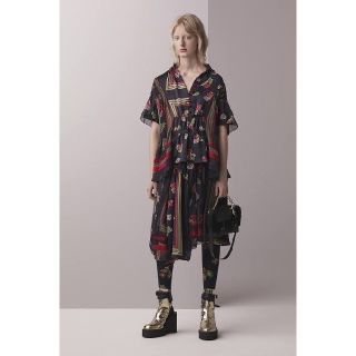 サカイ(sacai)の164m様専用　sacai 2017AW ロングワンピース 花柄 総柄 サカイ(ロングワンピース/マキシワンピース)