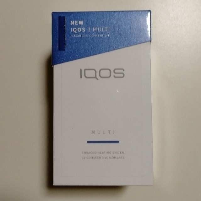 IQOS(アイコス)の新型アイコス３マルチ
IQOS3 MULTIキット メンズのファッション小物(タバコグッズ)の商品写真
