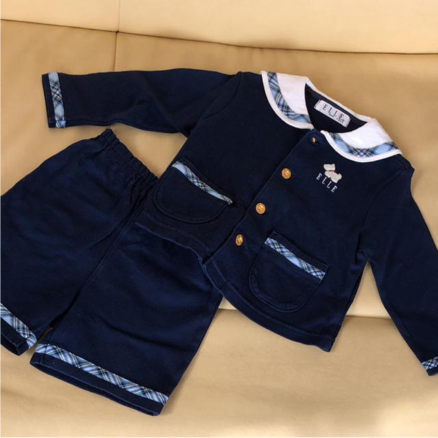 ELLE(エル)のELLE セットアップ 90 キッズ/ベビー/マタニティのキッズ服男の子用(90cm~)(その他)の商品写真