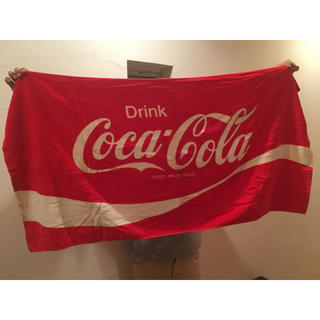 コカコーラ(コカ・コーラ)のコカ・コーラ社オリジナル大判タオル(タオル/バス用品)